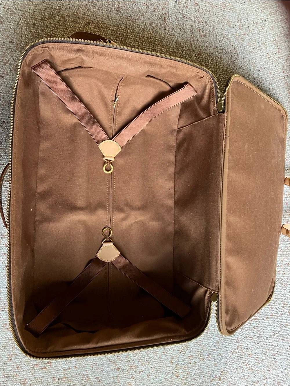 Louis Vuitton Monogram Pegase 55 Rolling Carry-On with Natural Trim
